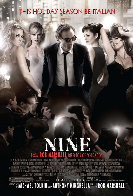 1000 piece jigsaw puzzle for the movie poster: Nine (2009) ver3