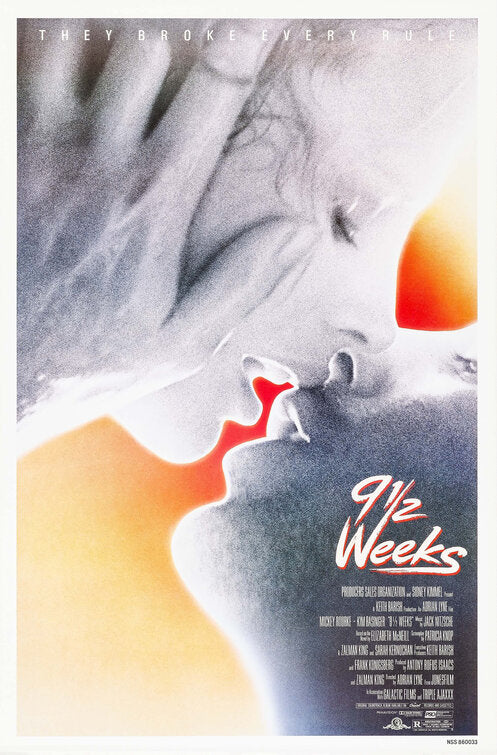 the movie poster: Nine 1/2 Weeks (1986) ver2
