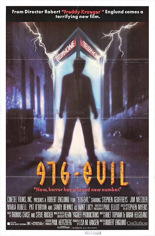 the movie poster: 976-evil (1989)