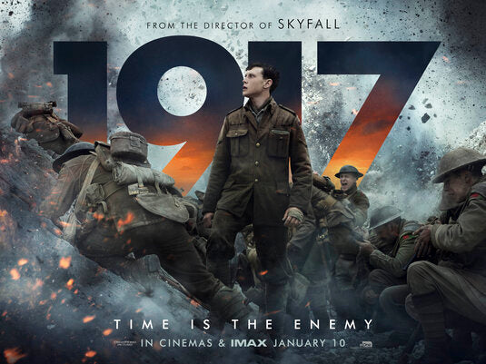 1000 piece jigsaw puzzle for the movie poster: 1917 (2019) ver3