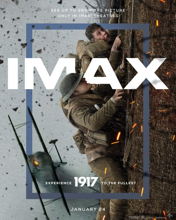 1000 piece jigsaw puzzle for the movie poster: 1917 (2019) ver4