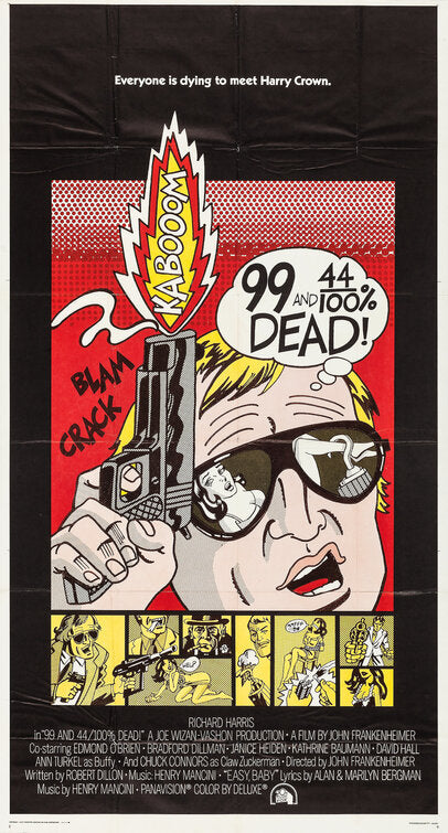 1000 piece jigsaw puzzle for the movie poster: 99 and 44/100% Dead (1974) ver3