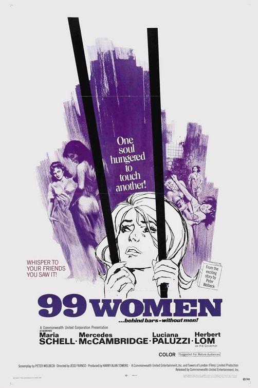 the movie poster: 99 Women (1969)