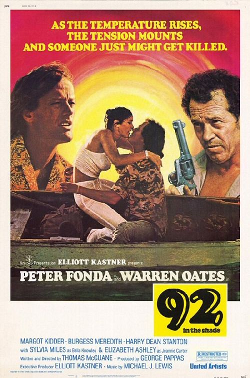 the movie poster: 92 in the Shade (1975)