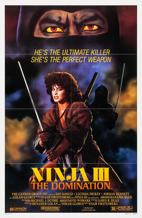 the movie poster: Ninja III: The Domination (1984)