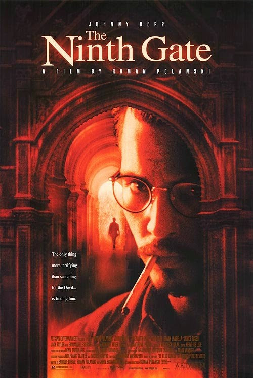 1000 piece jigsaw puzzle for the movie poster: The Ninth Gate (2000) ver4