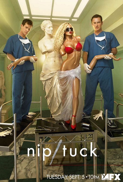1000 piece jigsaw puzzle for tv poster: Nip / Tuck, ver5