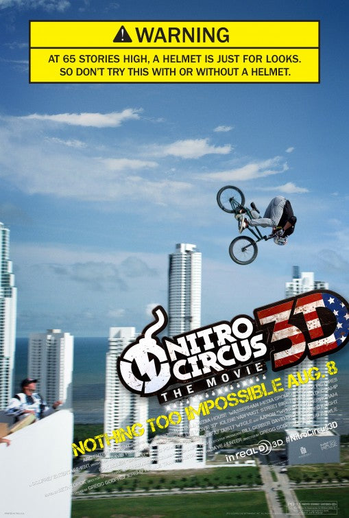 1000 piece jigsaw puzzle for the movie poster: Nitro Circus: The Movie (2012) ver2