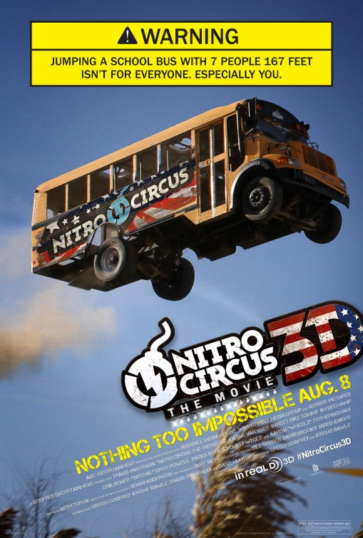 1000 piece jigsaw puzzle for the movie poster: Nitro Circus: The Movie (2012) ver3