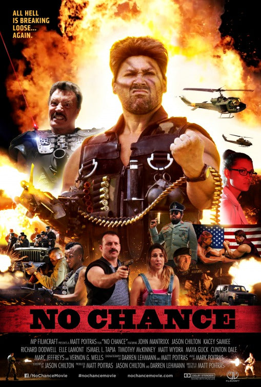 1000 piece jigsaw puzzle for the movie poster: No Chance (2017) ver2