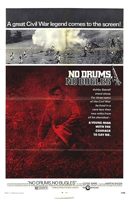 the movie poster: No Drums, No Bugles (1972)