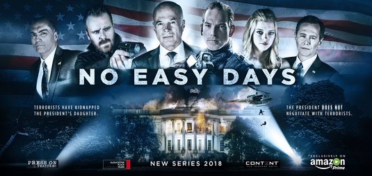 1000 piece jigsaw puzzle for tv poster: No Easy Days