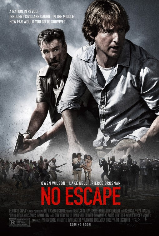 1000 piece jigsaw puzzle for the movie poster: No Escape (2015)