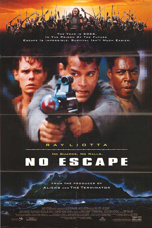 the movie poster: No Escape (1994)