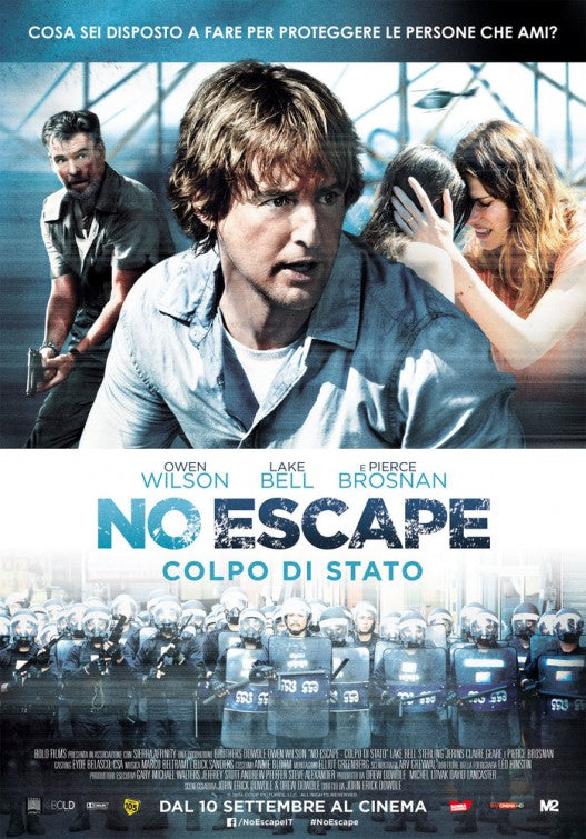 1000 piece jigsaw puzzle for the movie poster: No Escape (2015) ver4