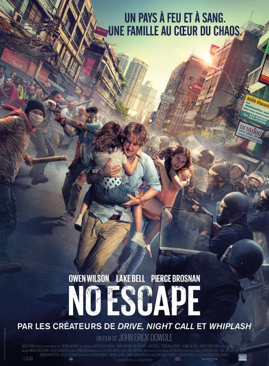 1000 piece jigsaw puzzle for the movie poster: No Escape (2015) ver5
