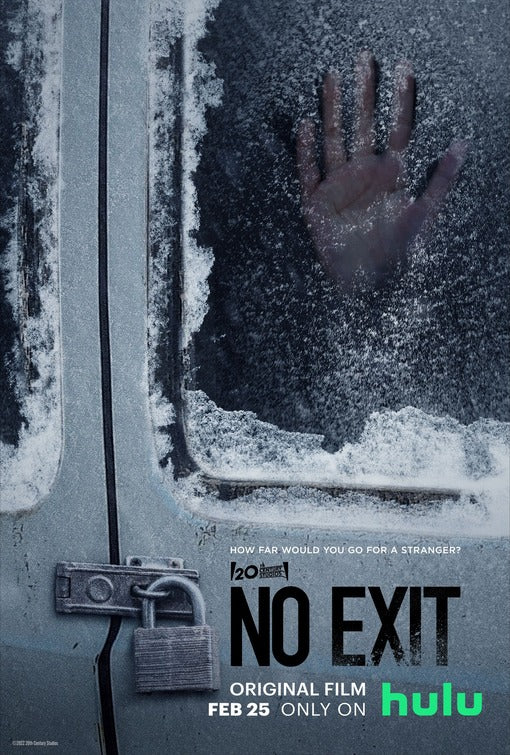 1000 piece jigsaw puzzle for the movie poster: No Exit (2022)