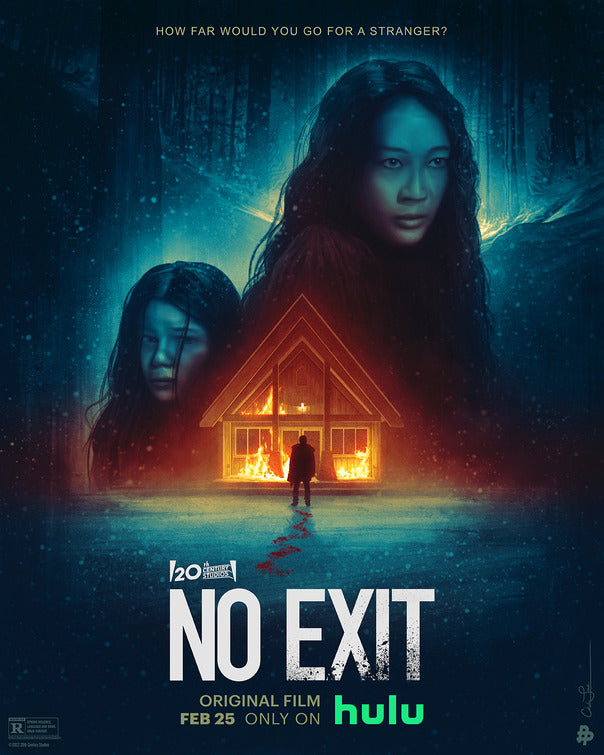 1000 piece jigsaw puzzle for the movie poster: No Exit (2022) ver7