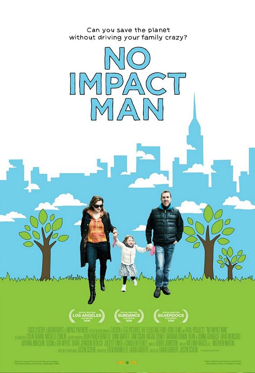 1000 piece jigsaw puzzle for the movie poster: No Impact Man (2009) ver2