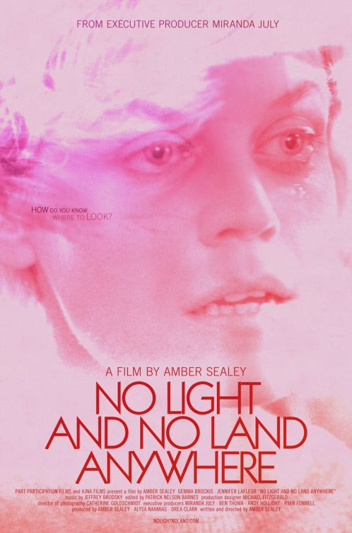 1000 piece jigsaw puzzle for the movie poster: No Light and No Land Anywhere (2016)