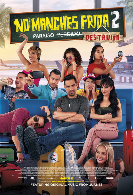 1000 piece jigsaw puzzle for the movie poster: No Manches Frida 2 (2019)