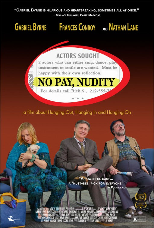 1000 piece jigsaw puzzle for the movie poster: No Pay, Nudity (2016)