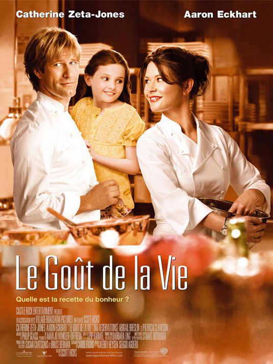 the movie poster: No Reservations (2007) ver2