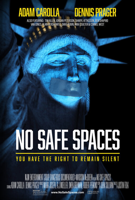 1000 piece jigsaw puzzle for the movie poster: No Safe Spaces (2019)