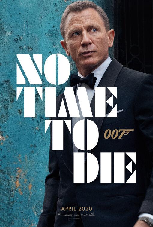 1000 piece jigsaw puzzle for the movie poster: No Time to Die (2021)