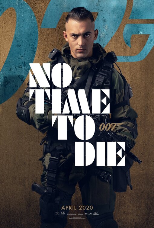 1000 piece jigsaw puzzle for the movie poster: No Time to Die (2021) ver14