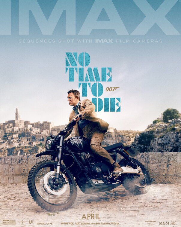 1000 piece jigsaw puzzle for the movie poster: No Time to Die (2021) ver15
