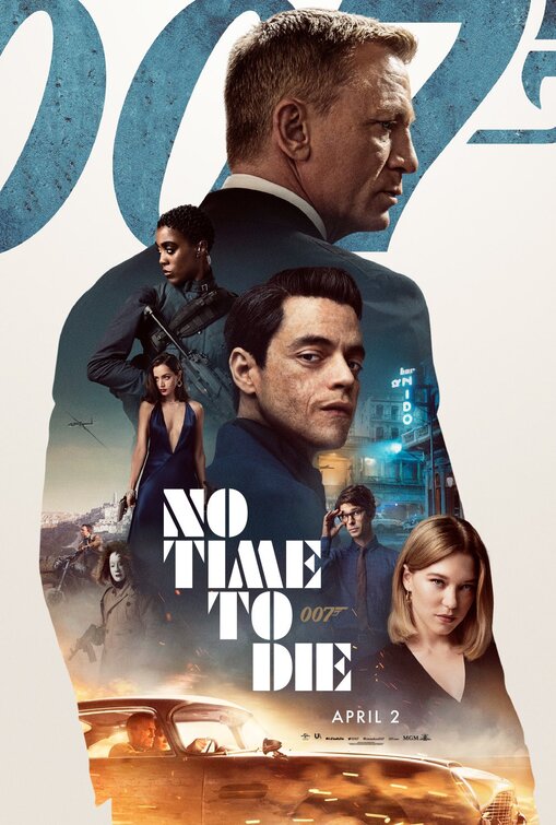 1000 piece jigsaw puzzle for the movie poster: No Time to Die (2021) ver17