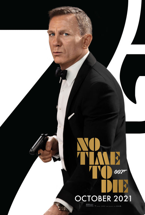 1000 piece jigsaw puzzle for the movie poster: No Time to Die (2021) ver18