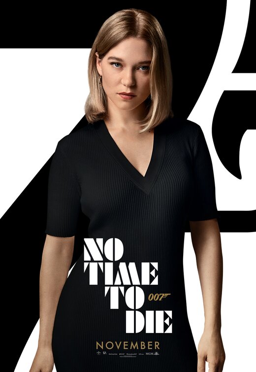 1000 piece jigsaw puzzle for the movie poster: No Time to Die (2021) ver22