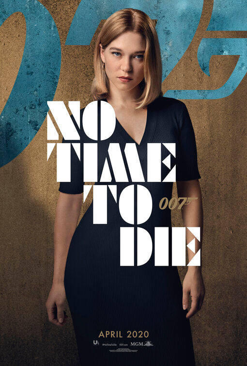 1000 piece jigsaw puzzle for the movie poster: No Time to Die (2021) ver7