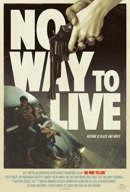 1000 piece jigsaw puzzle for the movie poster: No Way to Live (2015)