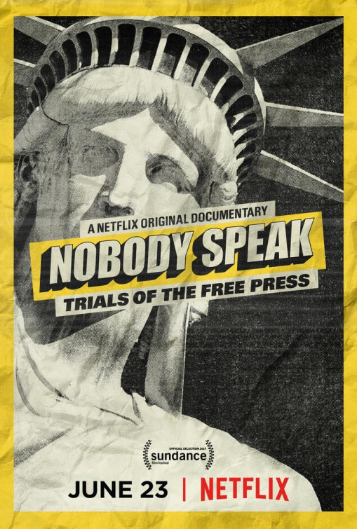 1000 piece jigsaw puzzle for tv poster: Nobody Speak: Trials of the Free Press