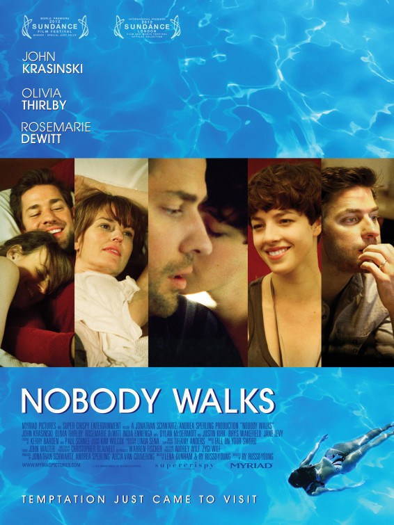 1000 piece jigsaw puzzle for the movie poster: Nobody Walks (2012) ver2