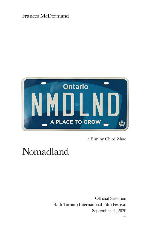 1000 piece jigsaw puzzle for the movie poster: Nomadland (2021) ver5
