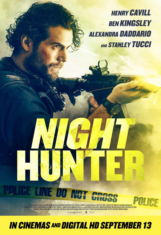 1000 piece jigsaw puzzle for the movie poster: Night Hunter (2018) ver3
