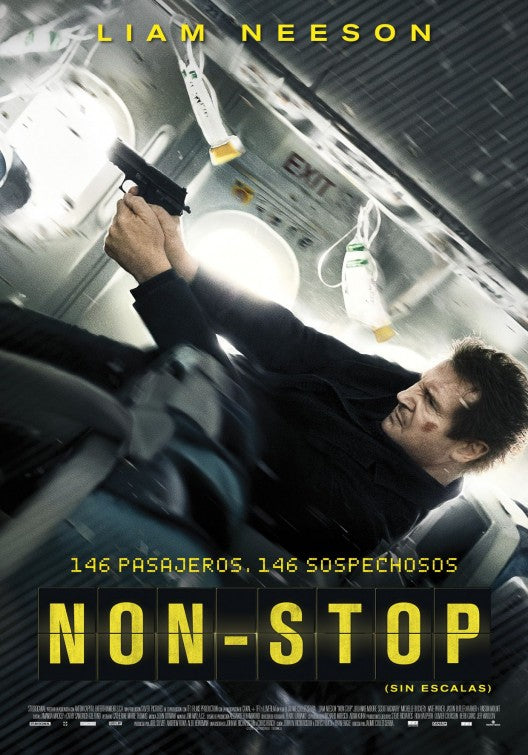 1000 piece jigsaw puzzle for the movie poster: Non-Stop (2014) ver2