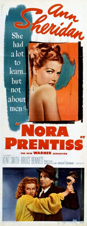 the movie poster: Nora Prentiss (1947) ver2