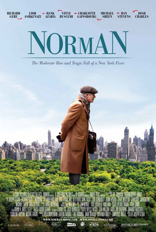 1000 piece jigsaw puzzle for the movie poster: Norman: The Moderate Rise and Tragic Fall of a New York Fixer (2017)