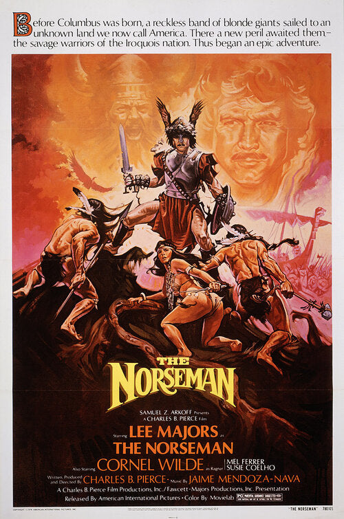1000 piece jigsaw puzzle for the movie poster: The Norseman (1978)
