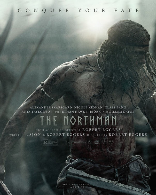 1000 piece jigsaw puzzle for the movie poster: The Northman (2022) ver13