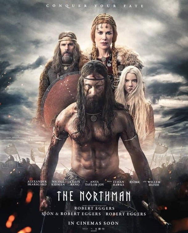 1000 piece jigsaw puzzle for the movie poster: The Northman (2022) ver2