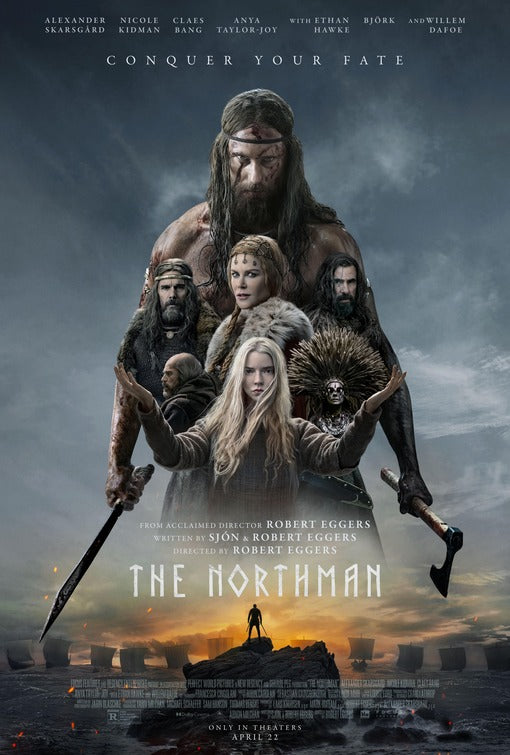 1000 piece jigsaw puzzle for the movie poster: The Northman (2022) ver3