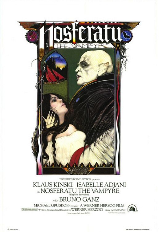 the movie poster: Nosferatu The Vampyre (1979)