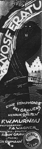 the movie poster: Nosferatu (1922) ver2
