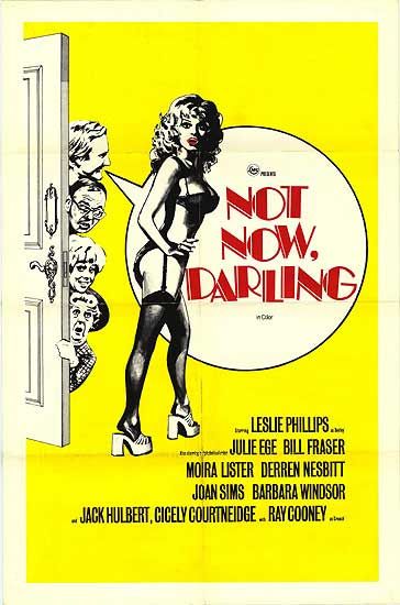 the movie poster: Not Now Darling (1975) ver2